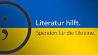 Logo Literatur hilft – unterstütztes Projekt des Österreichischen Fußballärzte-Nationalteams