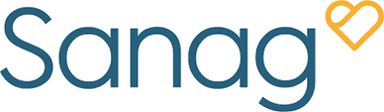 Logo SANAG – Sponsor des Österreichischen Fußballärzte-Nationalteams